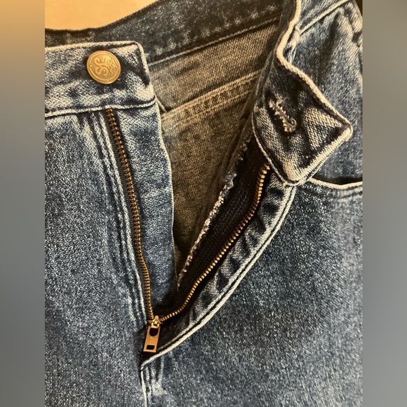 Vintage Wrangler Silver Lakes 7/8 X 32 High Waisted Jeans - Picture 3 of 9
